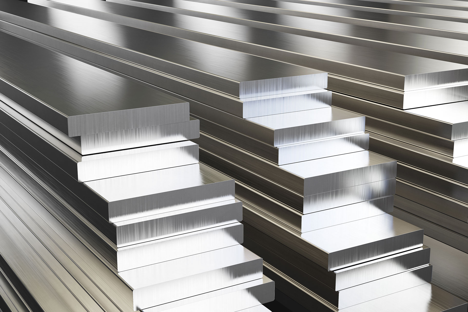 Plattenzuschnitte aus Aluminium